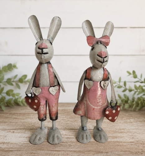MIC AND MADDIE BABY BUNNIES W/HEART *NEW* AVAIL DEC 2026